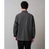 【洗濯機で洗える】ラグランスリーブショートブルゾン | a.v.v【MEN】 | 詳細画像16