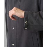 【洗濯機で洗える】ラグランスリーブショートブルゾン | a.v.v【MEN】 | 詳細画像19