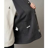 【洗濯機で洗える】ラグランスリーブショートブルゾン | a.v.v【MEN】 | 詳細画像23