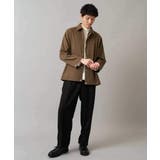 【洗濯機で洗える】ラグランスリーブショートブルゾン | a.v.v【MEN】 | 詳細画像3