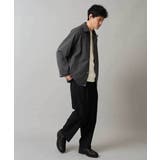 【洗濯機で洗える】ラグランスリーブショートブルゾン | a.v.v【MEN】 | 詳細画像7