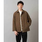 【洗濯機で洗える】ラグランスリーブショートブルゾン | a.v.v【MEN】 | 詳細画像9