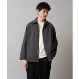 ダークグレー | 【洗濯機で洗える】ラグランスリーブショートブルゾン | a.v.v【MEN】