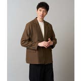 【イージーケア 毛玉になりにくい】LANATECヘリンボーンダブルブレストジャケ… | a.v.v【MEN】 | 詳細画像15 