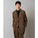 【イージーケア 毛玉になりにくい】LANATECヘリンボーンダブルブレストジャケ… | a.v.v【MEN】 | 詳細画像16 