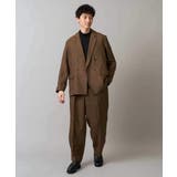 【イージーケア 毛玉になりにくい】LANATECヘリンボーンダブルブレストジャケ… | a.v.v【MEN】 | 詳細画像2 