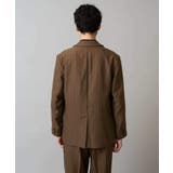 【イージーケア 毛玉になりにくい】LANATECヘリンボーンダブルブレストジャケ… | a.v.v【MEN】 | 詳細画像20 