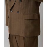 【イージーケア 毛玉になりにくい】LANATECヘリンボーンダブルブレストジャケ… | a.v.v【MEN】 | 詳細画像24 