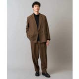 【イージーケア 毛玉になりにくい】LANATECヘリンボーンダブルブレストジャケ… | a.v.v【MEN】 | 詳細画像4 