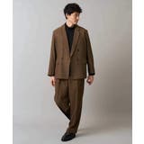 【イージーケア 毛玉になりにくい】LANATECヘリンボーンダブルブレストジャケ… | a.v.v【MEN】 | 詳細画像5 