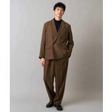 【イージーケア 毛玉になりにくい】LANATECヘリンボーンダブルブレストジャケ… | a.v.v【MEN】 | 詳細画像9 