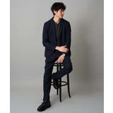 デニムライクストレッチ裏起毛テーラードジャケット | a.v.v【MEN】 | 詳細画像2 