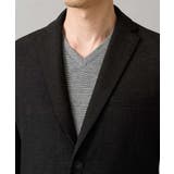 デニムライクストレッチ裏起毛テーラードジャケット | a.v.v【MEN】 | 詳細画像20 