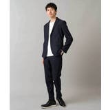 デニムライクストレッチ裏起毛テーラードジャケット | a.v.v【MEN】 | 詳細画像3 