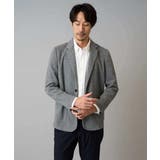 グレー | ダブルフェイスジャージースマートジャケット | a.v.v【MEN】