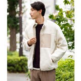 【洗濯機で洗える】ボアフリースブルゾン[WEB限定サイズ] | a.v.v【MEN】 | 詳細画像25 