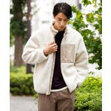 【洗濯機で洗える】ボアフリースブルゾン[WEB限定サイズ] | a.v.v【MEN】 | 詳細画像26 