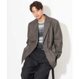 【洗濯機で洗える】ダブルブレストジャケット | a.v.v【MEN】 | 詳細画像10