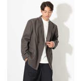 【洗濯機で洗える】ダブルブレストジャケット | a.v.v【MEN】 | 詳細画像11