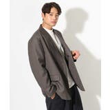 【洗濯機で洗える】ダブルブレストジャケット | a.v.v【MEN】 | 詳細画像12