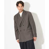 【洗濯機で洗える】ダブルブレストジャケット | a.v.v【MEN】 | 詳細画像13