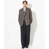 【洗濯機で洗える】ダブルブレストジャケット | a.v.v【MEN】 | 詳細画像4