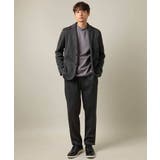 【洗濯機で洗える】ヘリンボーン柄テーラードジャケット(セットアップ可） | a.v.v【MEN】 | 詳細画像11 