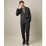 【洗濯機で洗える】ヘリンボーン柄テーラードジャケット(セットアップ可） | a.v.v【MEN】 | 詳細画像14 