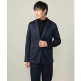 【洗濯機で洗える】ヘリンボーン柄テーラードジャケット(セットアップ可） | a.v.v【MEN】 | 詳細画像24 