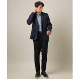 【洗濯機で洗える】ヘリンボーン柄テーラードジャケット(セットアップ可） | a.v.v【MEN】 | 詳細画像4 