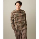 【洗濯機で洗える】ミックスシャギーワイドシルエットプルオーバー | a.v.v【MEN】 | 詳細画像12 