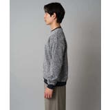 【洗濯機で洗える】ツイードライクフリースプルオーバー | a.v.v【MEN】 | 詳細画像13