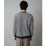 【洗濯機で洗える】ツイードライクフリースプルオーバー | a.v.v【MEN】 | 詳細画像14