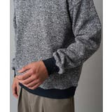 【洗濯機で洗える】ツイードライクフリースプルオーバー | a.v.v【MEN】 | 詳細画像16