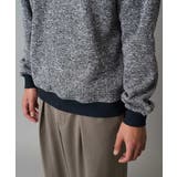 【洗濯機で洗える】ツイードライクフリースプルオーバー | a.v.v【MEN】 | 詳細画像17