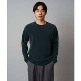 【洗濯機で洗える】モール幾何ジャカードクルーネックプルオーバー | a.v.v【MEN】 | 詳細画像11