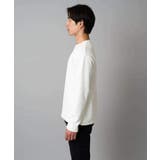 【洗濯機で洗える】モール幾何ジャカードクルーネックプルオーバー | a.v.v【MEN】 | 詳細画像17