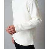 【洗濯機で洗える】モール幾何ジャカードクルーネックプルオーバー | a.v.v【MEN】 | 詳細画像20