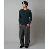 【洗濯機で洗える】モール幾何ジャカードクルーネックプルオーバー | a.v.v【MEN】 | 詳細画像4