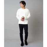 【洗濯機で洗える】モール幾何ジャカードクルーネックプルオーバー | a.v.v【MEN】 | 詳細画像7