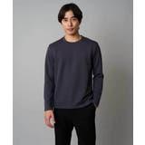 バスケットジャカードクルーネックスマートTシャツ | a.v.v【MEN】 | 詳細画像12