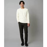 バスケットジャカードクルーネックスマートTシャツ | a.v.v【MEN】 | 詳細画像2