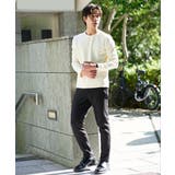 バスケットジャカードクルーネックスマートTシャツ | a.v.v【MEN】 | 詳細画像22