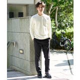 バスケットジャカードクルーネックスマートTシャツ | a.v.v【MEN】 | 詳細画像24