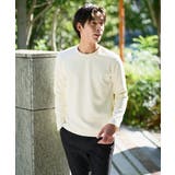 バスケットジャカードクルーネックスマートTシャツ | a.v.v【MEN】 | 詳細画像25