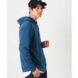 ブルー | 【毛玉になりにくい】ソフトダンボールなめらかパーカー※累計販売2.7万枚突破 | a.v.v【MEN】