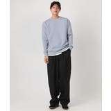 【毛玉になりにくい】なめらかダンボール クルーネックスウェット | a.v.v【MEN】 | 詳細画像23