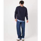 【毛玉になりにくい】なめらかダンボール クルーネックスウェット | a.v.v【MEN】 | 詳細画像26