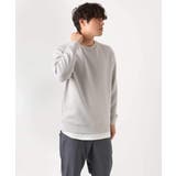 【毛玉になりにくい】なめらかダンボール クルーネックスウェット | a.v.v【MEN】 | 詳細画像34