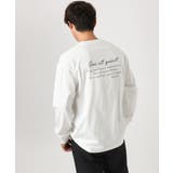 【コットン100%】PARISフォトプリントワイドシルエットロングTシャツ | a.v.v【MEN】 | 詳細画像11